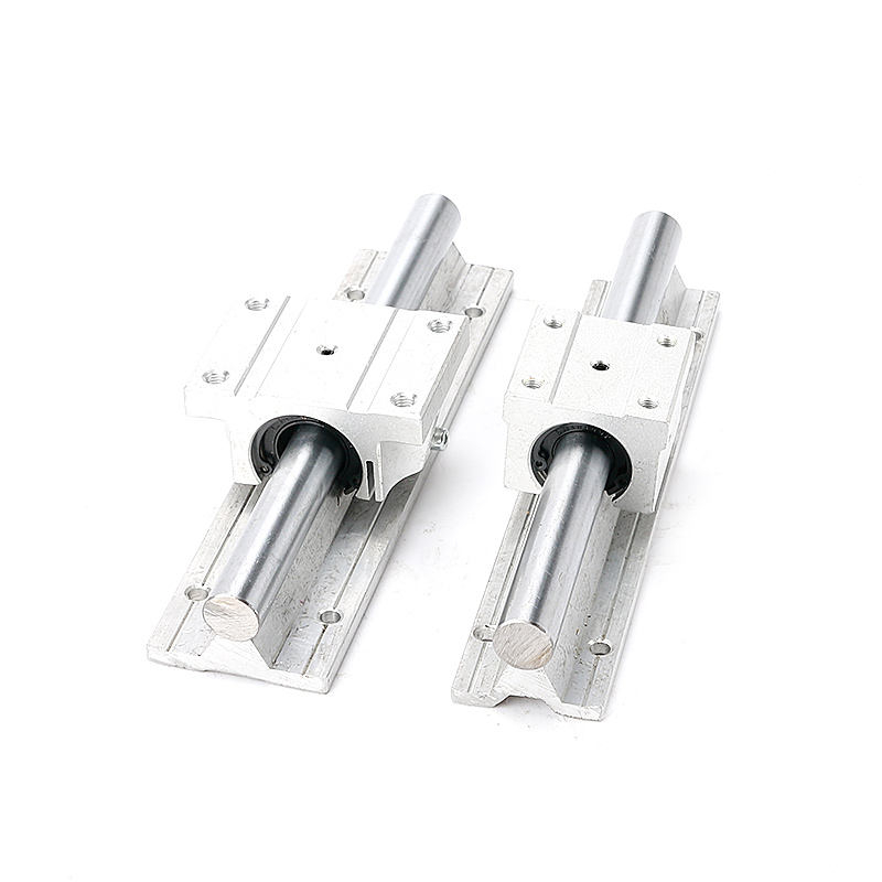 Cylindrical aluminum bracket linear guide rail optical axis slide rail slider SBR20UU SBR25UU SBR30UU SBR35UU SBR40UU