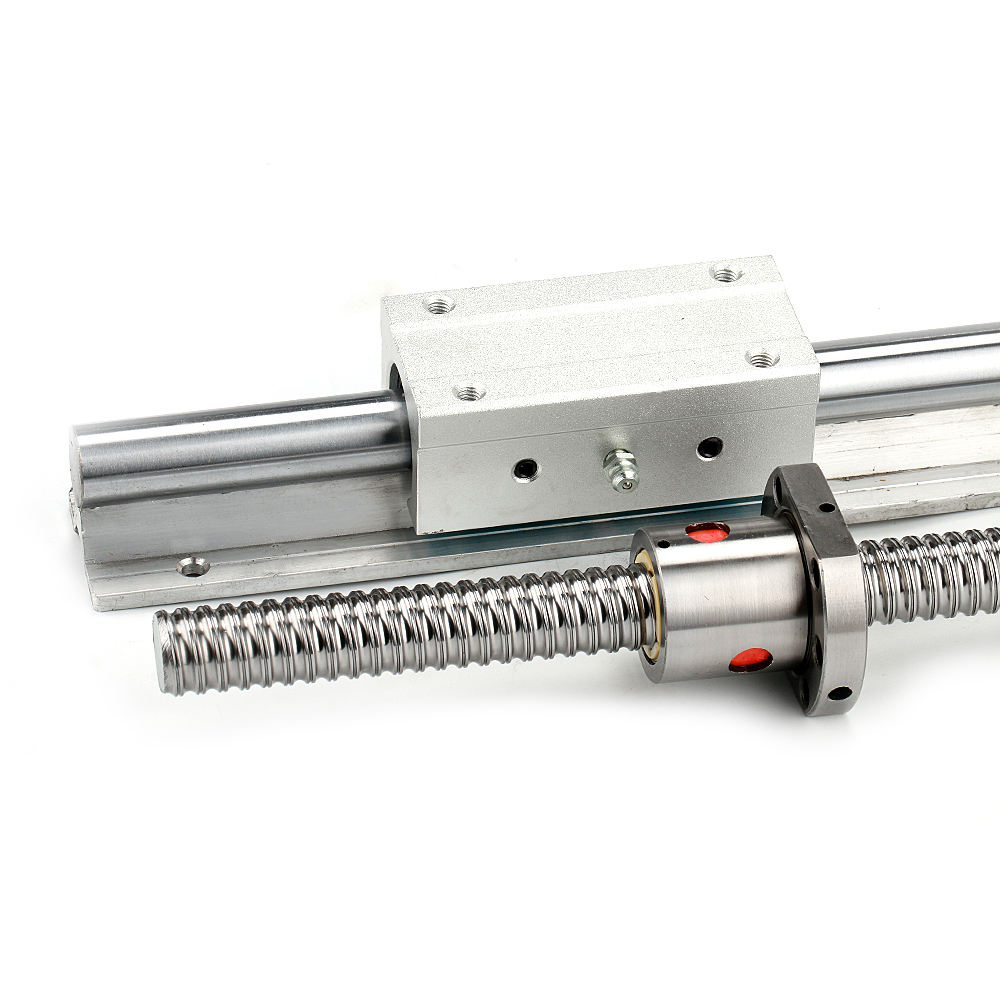 Cylindrical aluminum bracket linear guide rail optical axis slide rail slider SBR20UU SBR25UU SBR30UU SBR35UU SBR40UU
