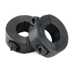Split optical shaft retaining ring carbon steel blackened fixed collar 20*40*12mm SCSP20
