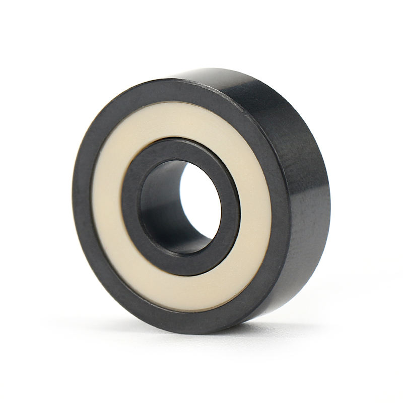 high speed non-magnetic smooth insulation ZrO2 /Si3N4 full ceramic ball bearing 608