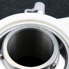 White plastic seat stainless steel bearing white plastic cover pillow block bearing SUCFL206-20