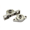 High quality 2 bolt mount holes oval flange stainless steel pillow block bearing housing SSUCFL207-20
