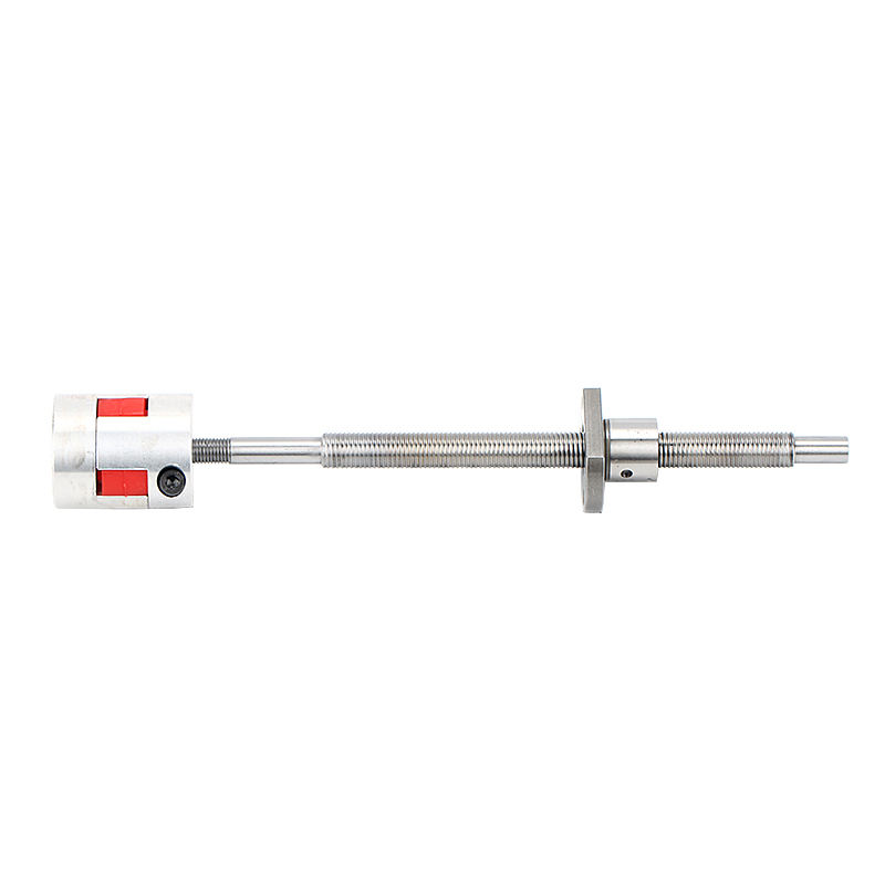 8mm Diameter 1mm Lead 150mm Length with Standard End Machining and Nut Miniature Ball Screw SFK0801 Ball Screw+nut Single Nut