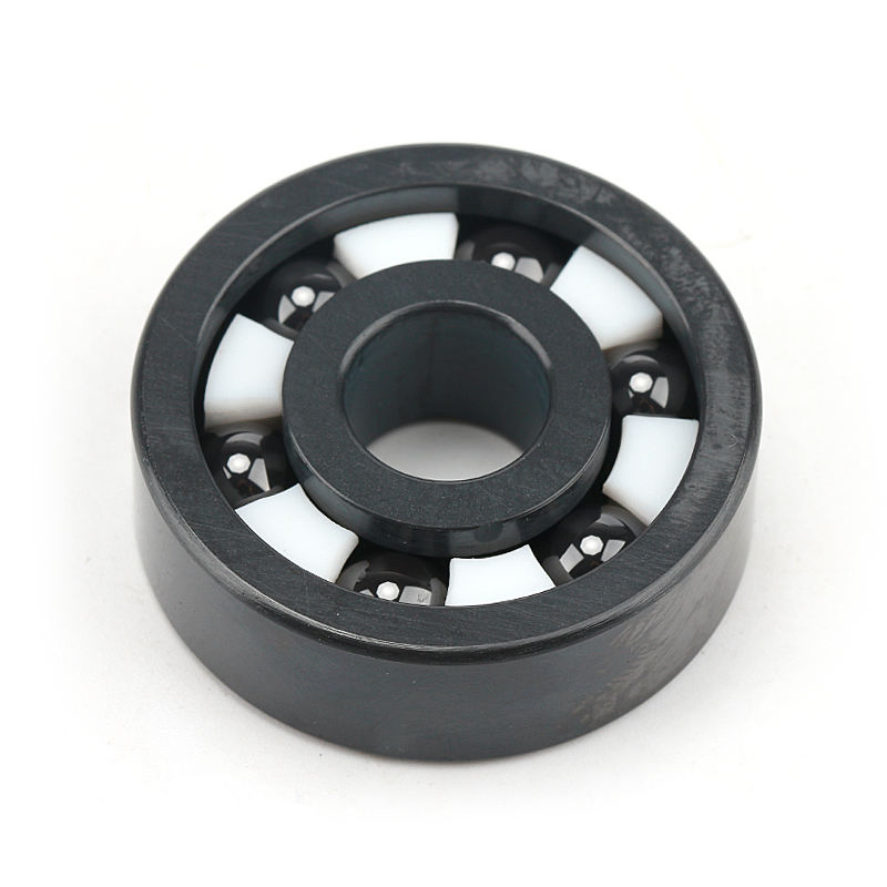 Full ceramic ball bearing Si3N4 balls PTFE cage open type 6301 ball bearing