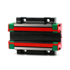 Chrome steel linear guide rail HGR15 and widen flange bearing block HGW15CC HGW15HC