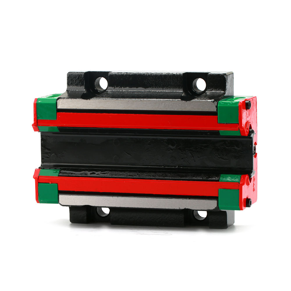 Chrome steel linear guide rail HGR15 and widen flange bearing block HGW15CC HGW15HC