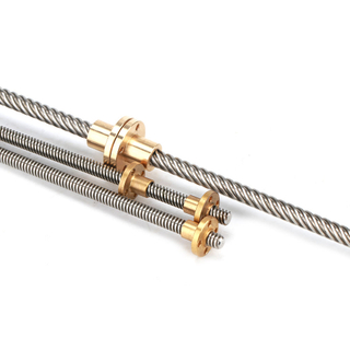 customized tr8 tr10 tr12 tr14 tr16 tr18 tr20 tr22 stainless steel trapezoidal lead screw