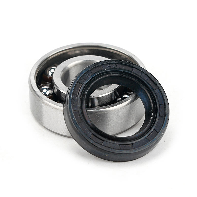 single double lips brown FKM black NBR with spring Rubber skeleton oil seals TC 8X24X7 15*30*10 16X24X4 20X35X5 21X35X7 22x28x4