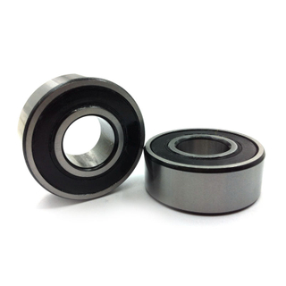 Cylindrical hole rubber seal self aligning ball bearing 2204E 2RS spherical ball bearing