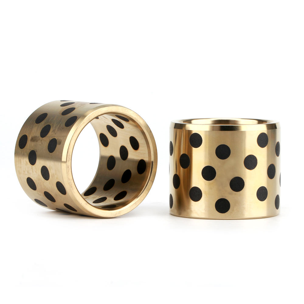 5x9x8mm High stress self lubricating oilless bushing brass graphite bearing bushing