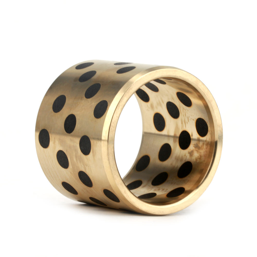 5x9x8mm High stress self lubricating oilless bushing brass graphite bearing bushing