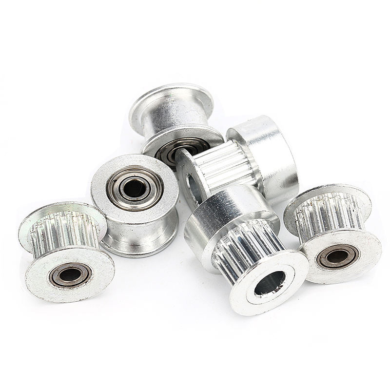 GT2 timing belt pulley 16 teeth 3mm bore size with teeth and without teeth