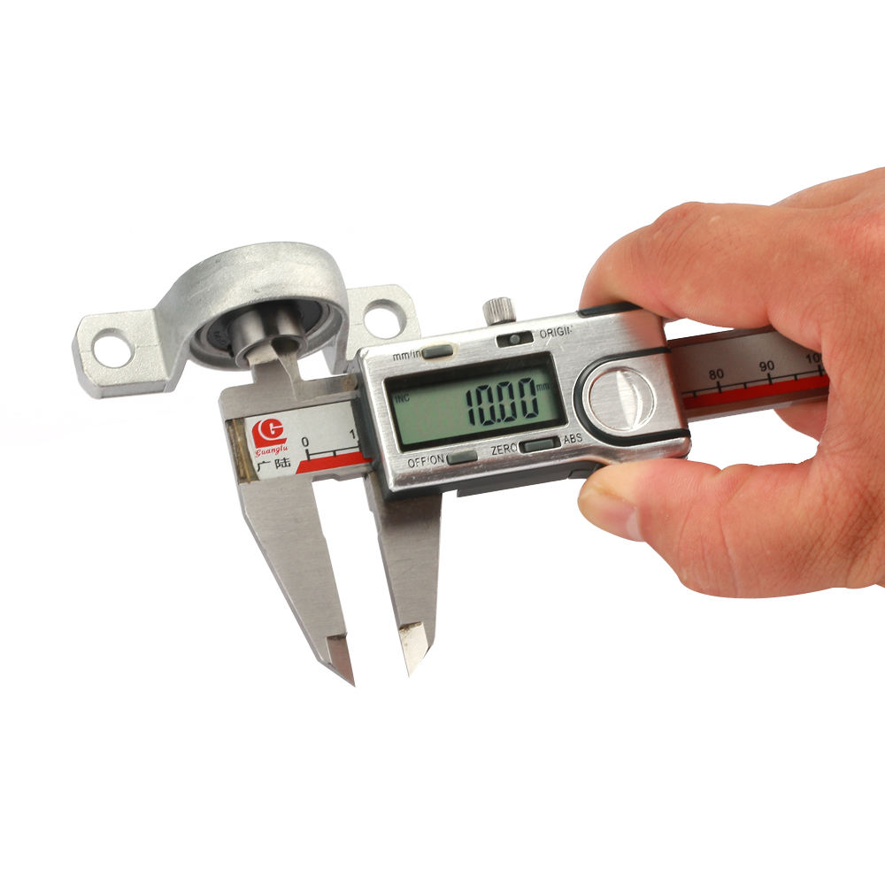 10mm shaft zinc alloy flange pillow block bearing housing KP000