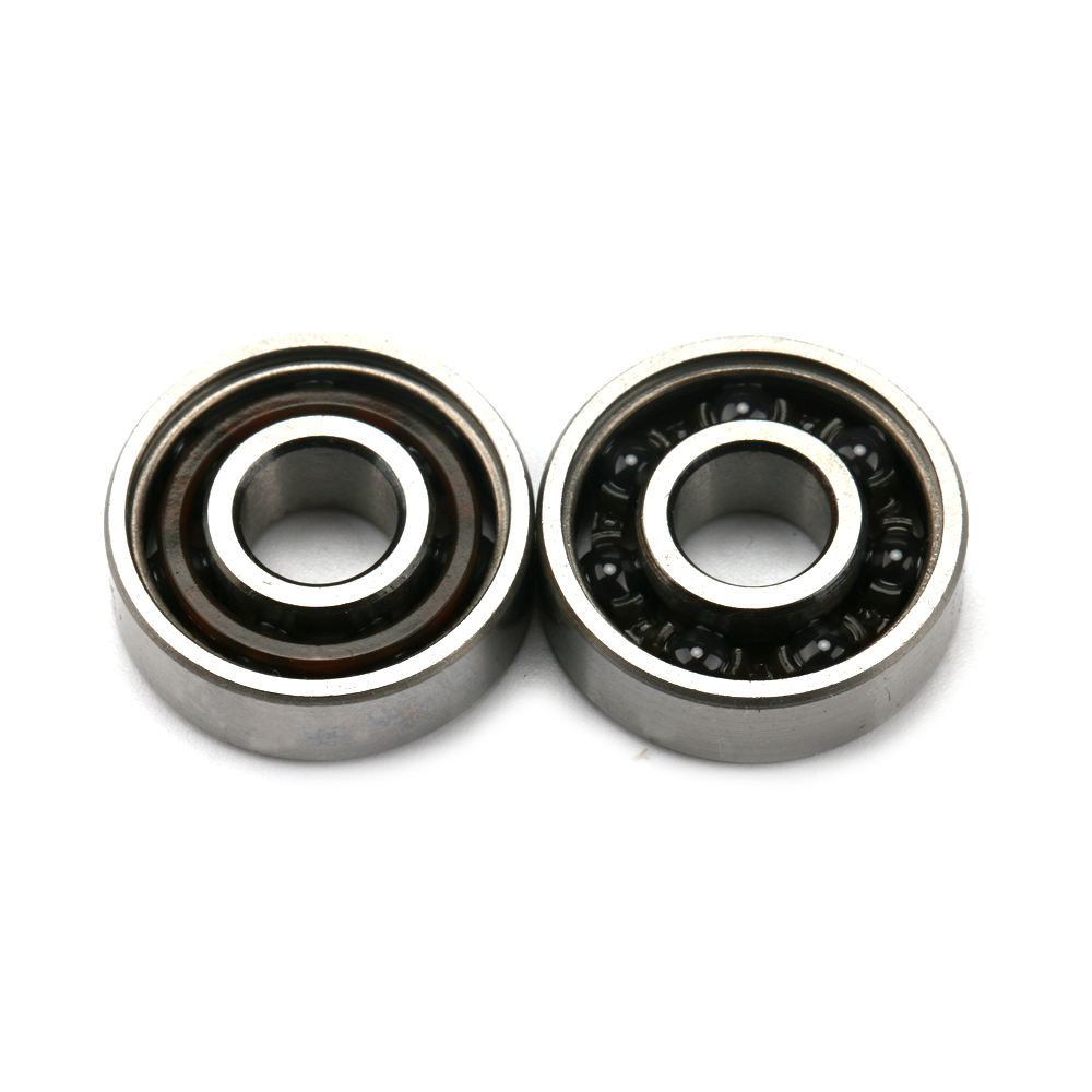 Full ceramic hybrid ceramic bearings ZrO2 Si3N4 balls skateboard bearings 608