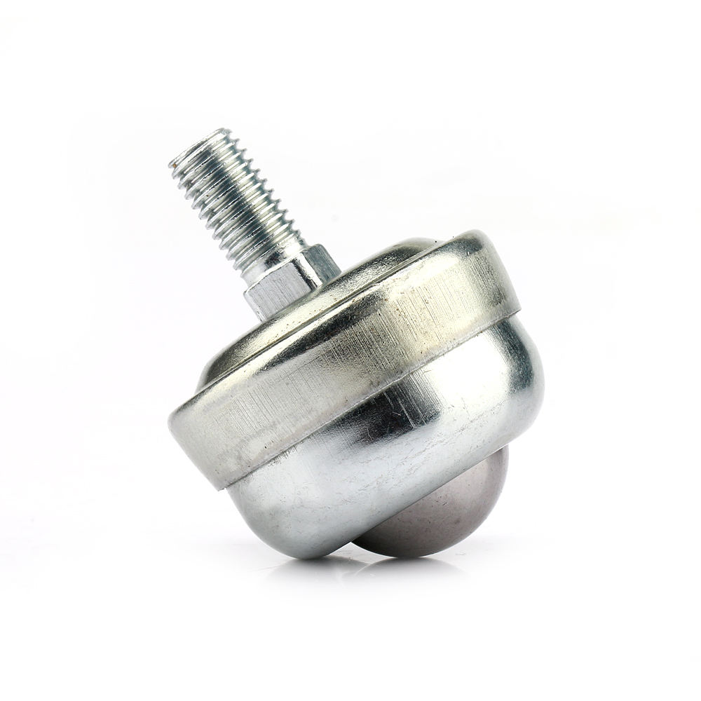 250 lb capacity Bolt Type ball transfer unit 25mm stud length 25.4mm diameter main ball CY-25F