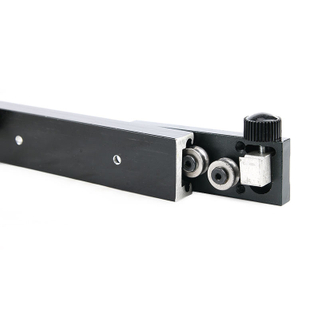SGR10N Double axis linear guide rail black locking slider with round handle 4 wheels block SGB10N-4