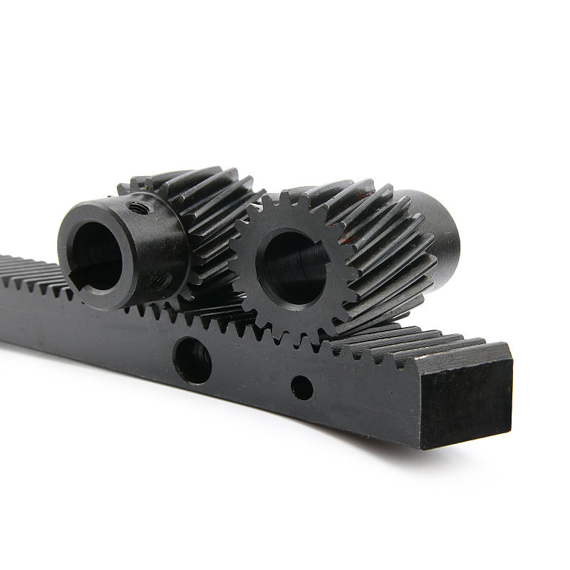 High grade good quality CNC M1 10*10*1000mm helical and straight gear rack and pinion