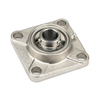 Square Stainless Steel Bearing Unit Pillow Block Bearing SUCF204 UCF204