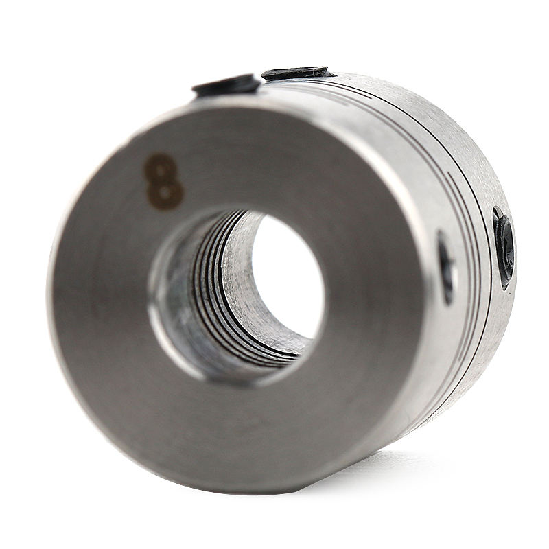 8-8mm bore OD19mm L23mm 304 Stainless steel coupling top wire coupling