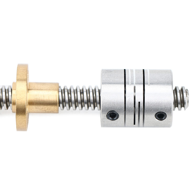 8-8mm bore OD19mm L23mm 304 Stainless steel coupling top wire coupling