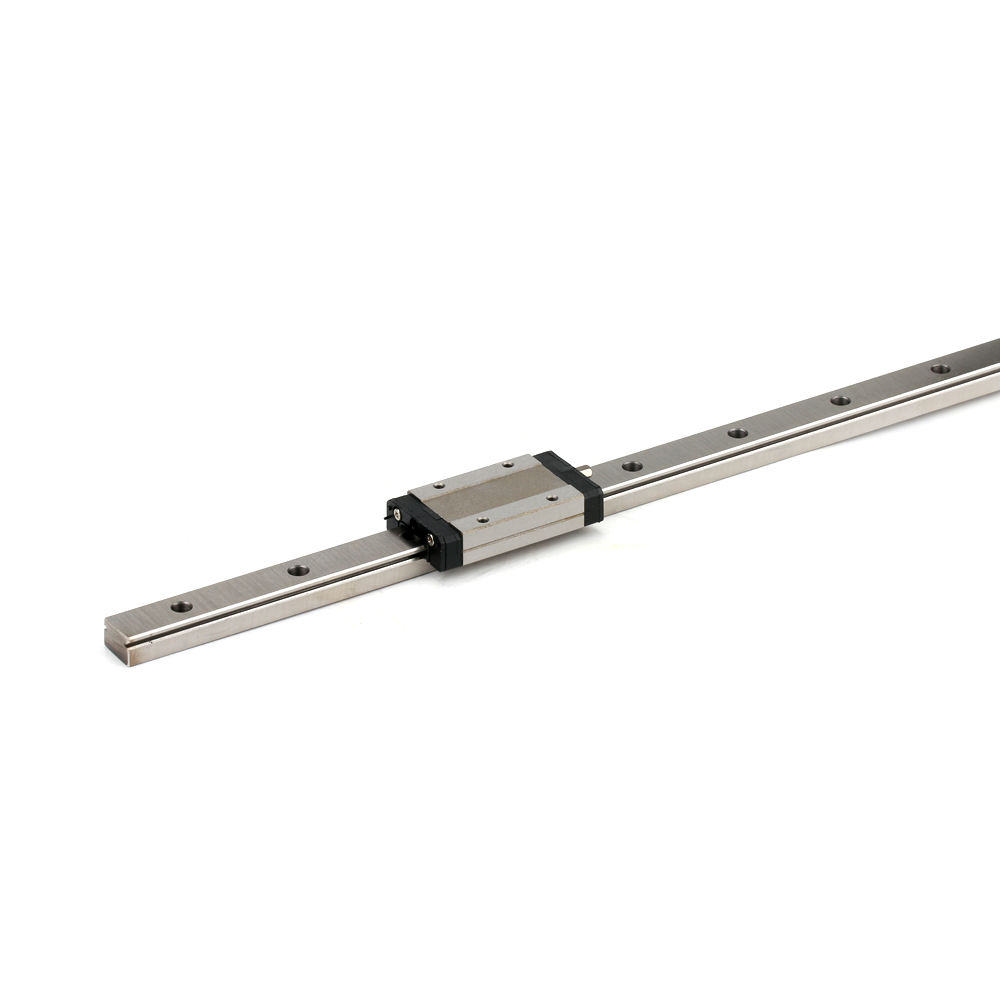 stainless steel miniature linear slide guide rail MGN15 with linear bearing block MGN15C
