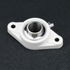 White plastic seat stainless steel bearing white plastic cover pillow block bearing SUCFL206-20