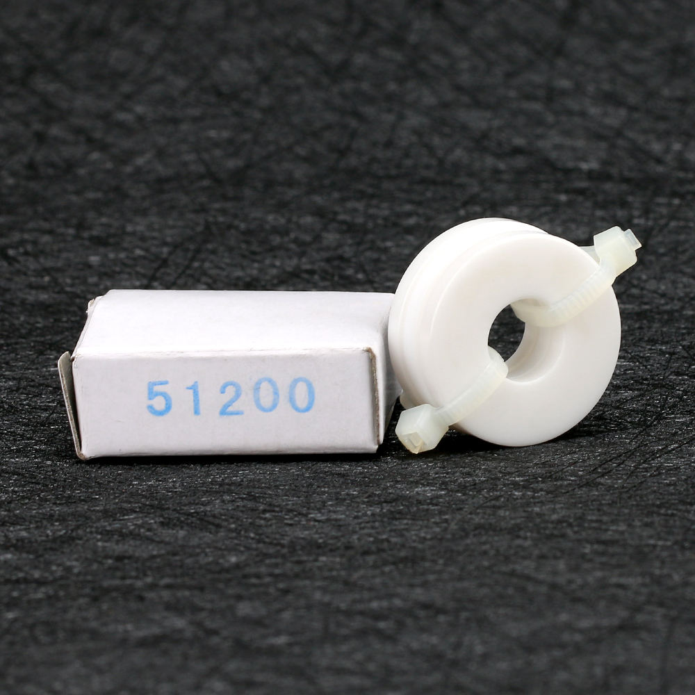 Full ceramic ZrO2 thrust ball bearing PTFE cage 51200