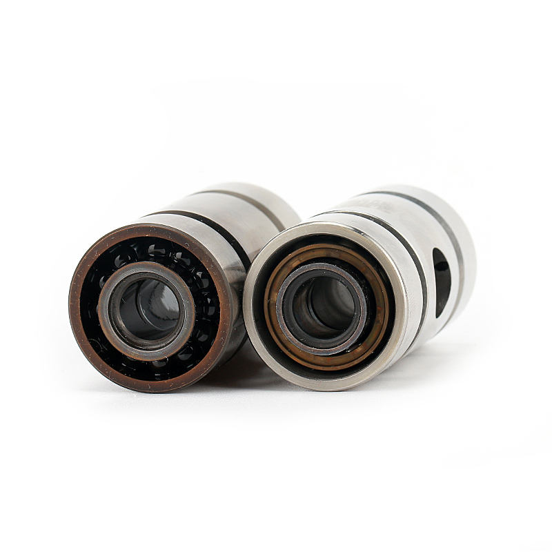 P2 grade Bore size 10mm outer diameter 28.2mm height 55.2mm brass cage Si3N4 ceramic balls Turbocharger ball bearing GT42