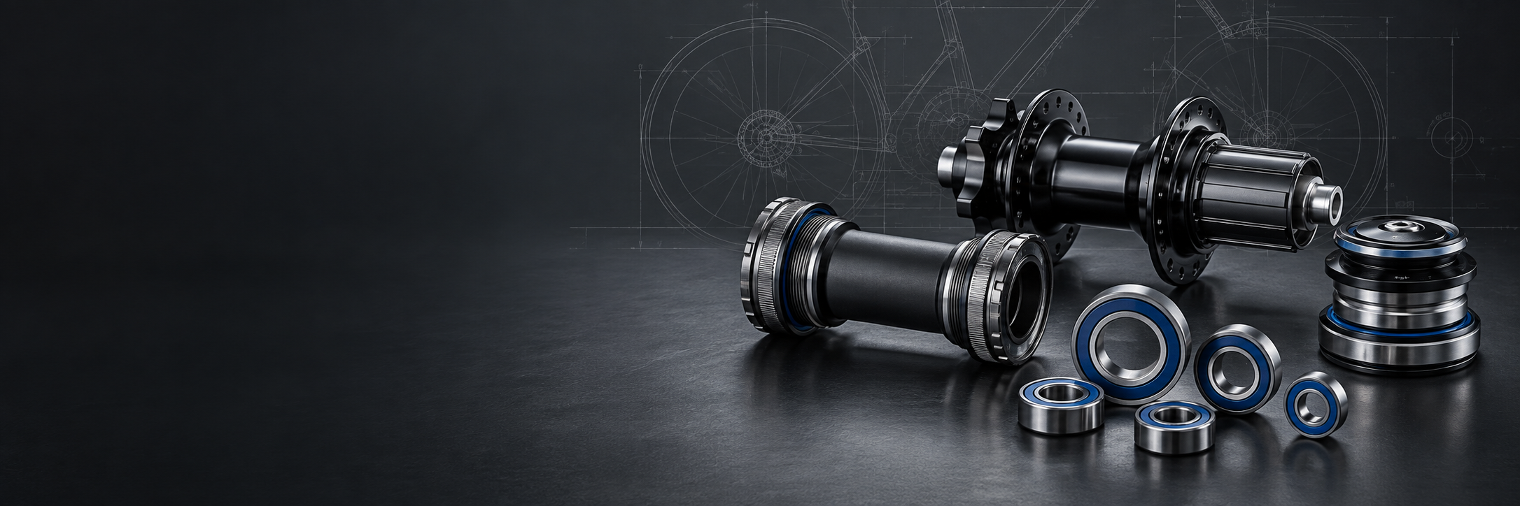 Bicycle Bearings for Hubs and Bottom Brackets