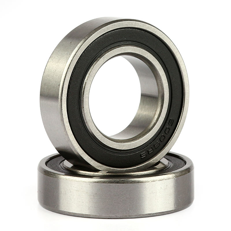 Chrome steel rings Si3N4 balls hybrid ceramic ball bearing 6005