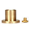 big diameter 60mm T60 trapezoidal lead screw Tr60*8 flanged brass nut