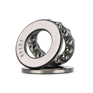 51103 17*30*9mm steel cage thrust ball bearing
