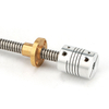 Tr5x2 stainless steel 5mm threaded trapezoidal lead screw Tr5