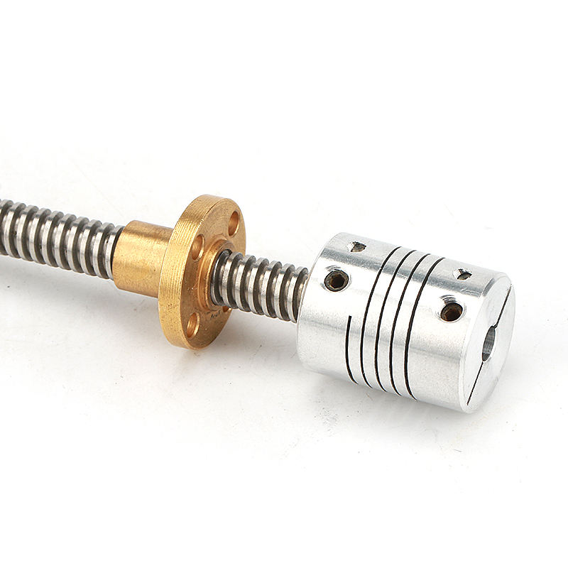 Tr5x2 stainless steel 5mm threaded trapezoidal lead screw Tr5