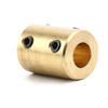 shaft bore size 4mm 5mm 6mm 7mm 8mm 10mm 12mm OD14mm OD16mm OD20 L22mm rigid Brass Copper coupling coupler