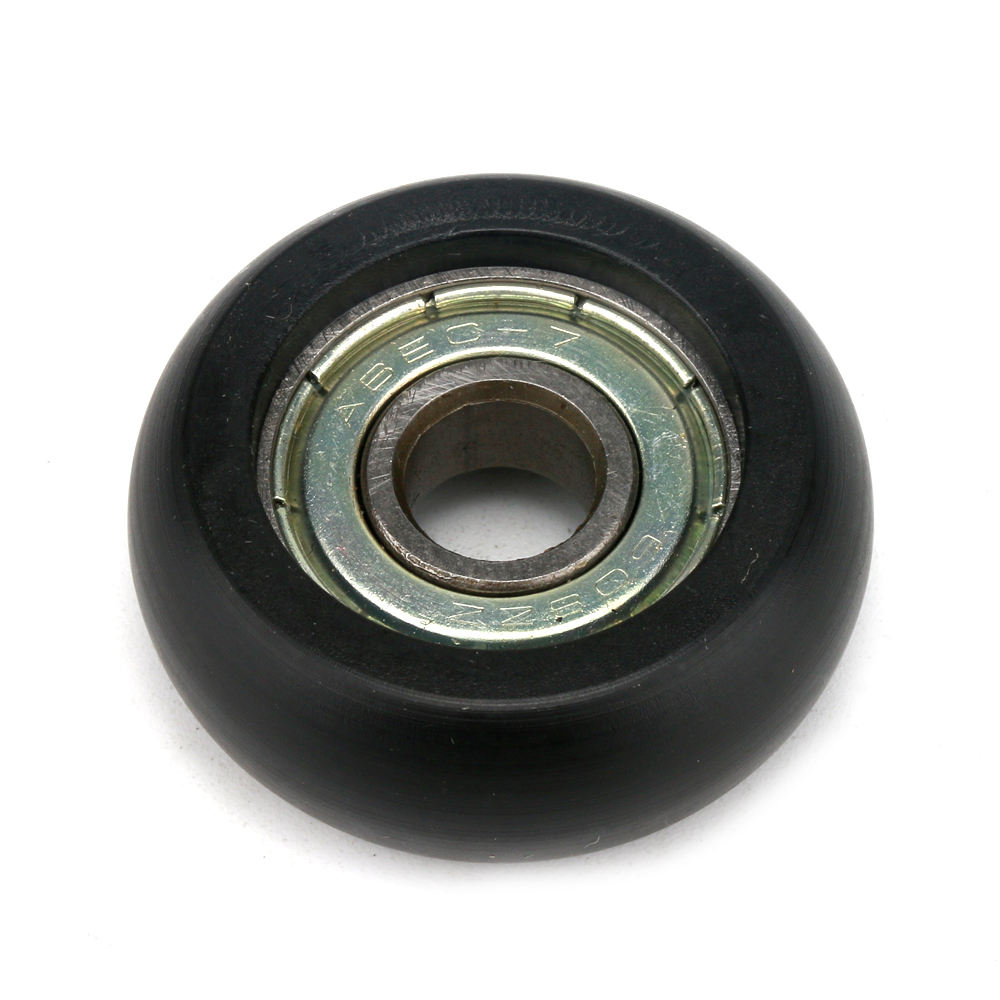8*29*10mm nylon POM POM 608ZZ bearing steel roller small wheel plastic coated bearing moving pulley 608