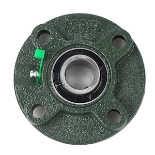 Round Flange Cartridge Bearing Unit 25mm Bore Mounted Bearings UCFC205