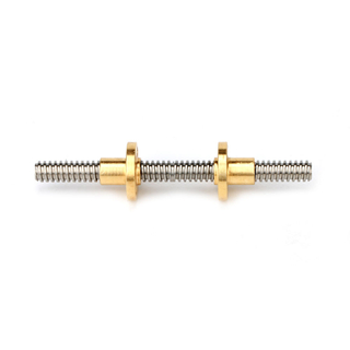 TR8*8 Left hand threaded or right hand filetage trapezoidal Leadscrew 1000mm with flanged nut 8mm/turn