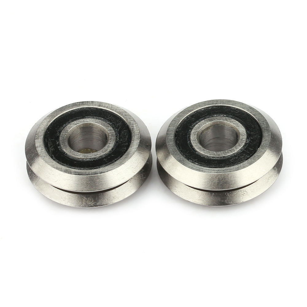 W groove pulley guide roller bearing 9.525*30.73*11.09mm W2 W2X RM2-2RS