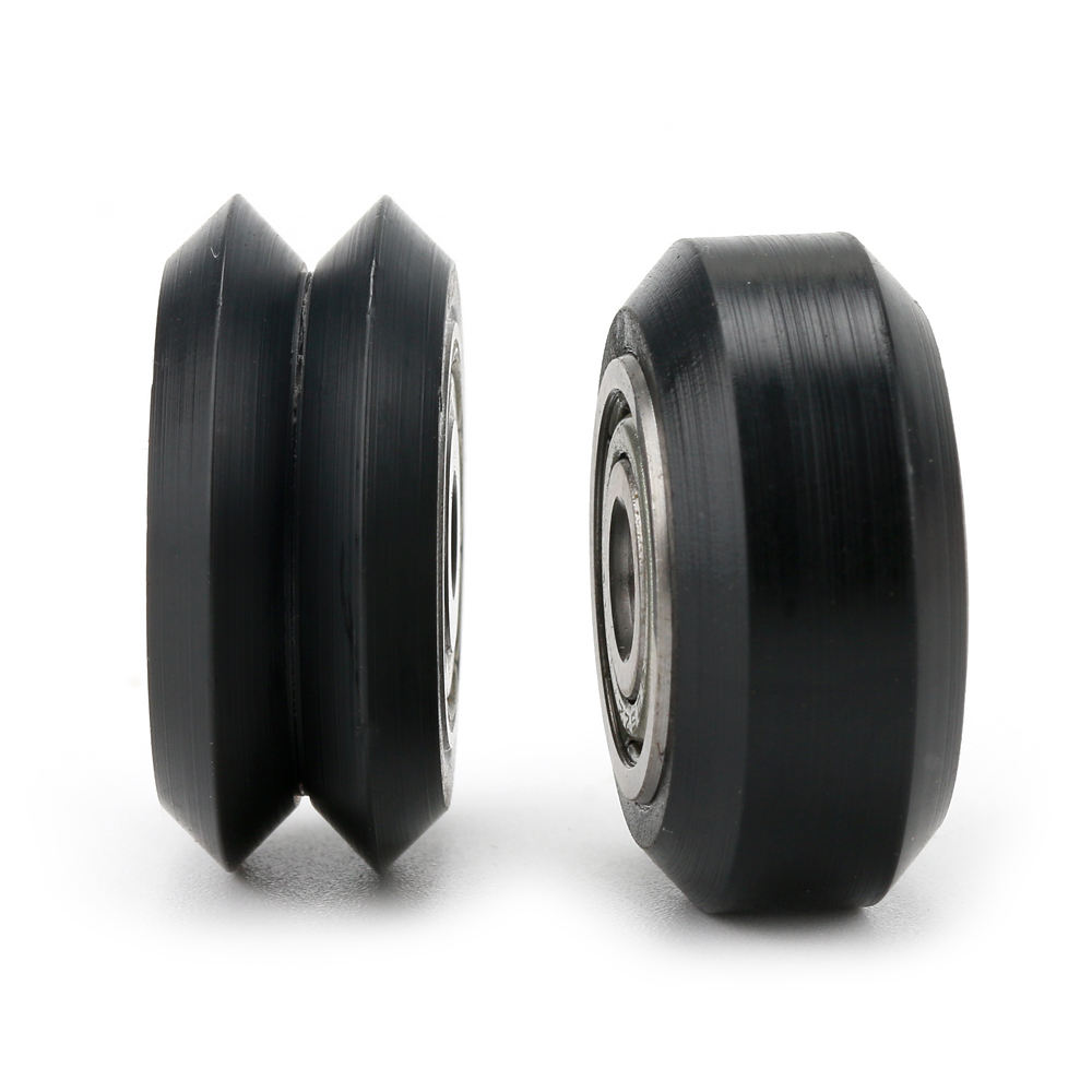 5mm bore Delrin solid V Wheel 625-2RS 625ZZ Bearing BW25 for V-Slot Aluminum Profile