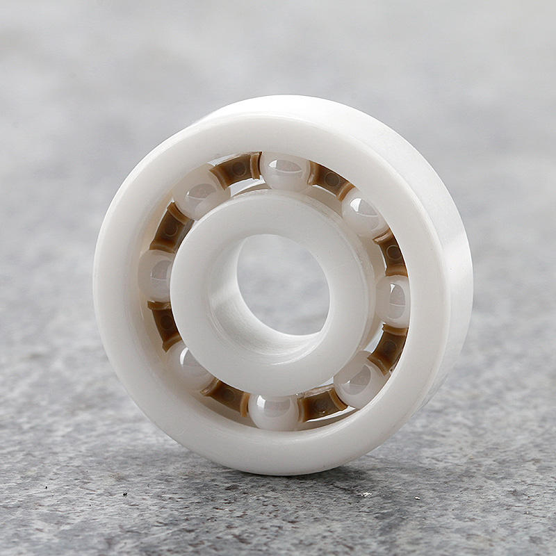 ZrO2 full ceramic bearing 6200 with PEEK cage