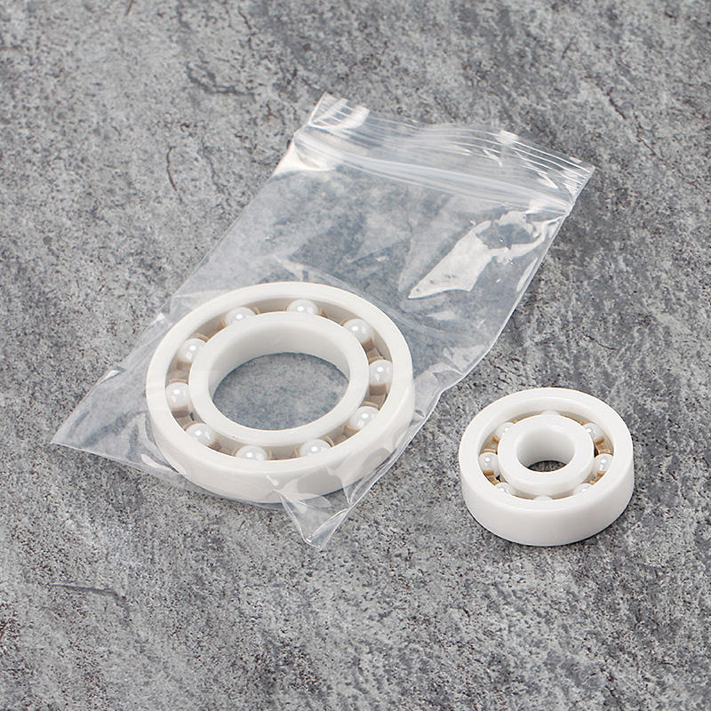 ZrO2 balls peek cage full ceramic ball bearing 10*30*9mm 6200