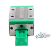 Four-row recirculating full complement ball bearing carriage linear rail block KWVE25BS G1 V1