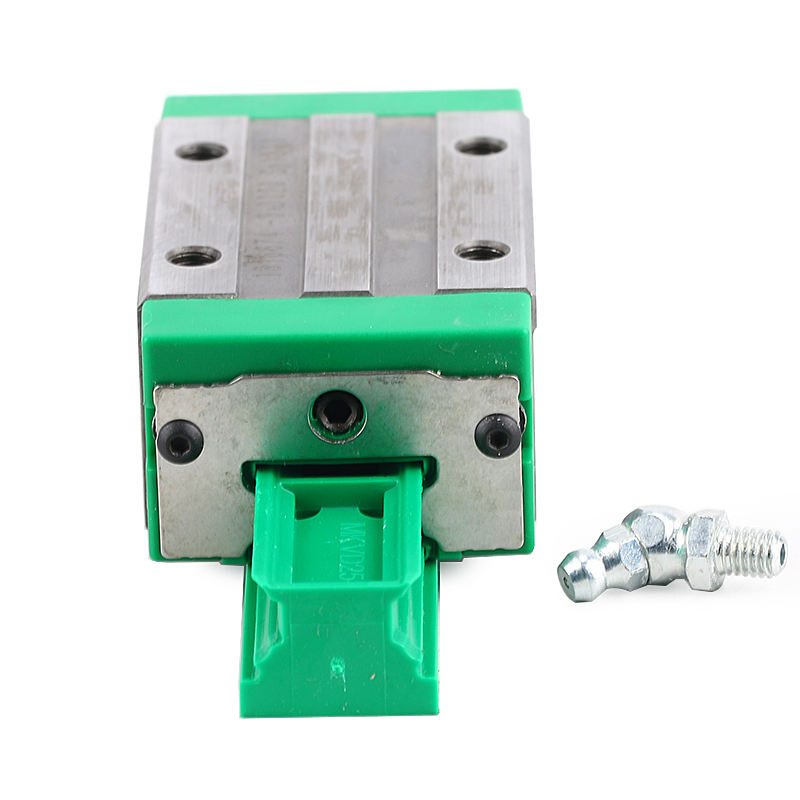 Four-row recirculating full complement ball bearing carriage linear rail block KWVE25BS G1 V1