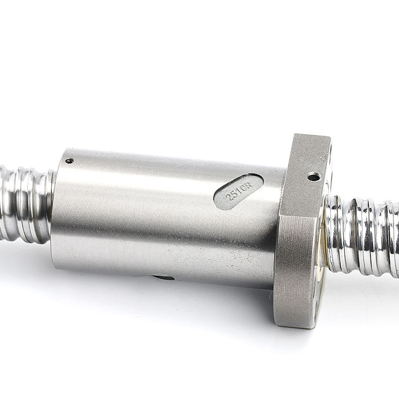 Left thread ball screw sfu2505 c7 grade linear cnc ball screw with ballnut
