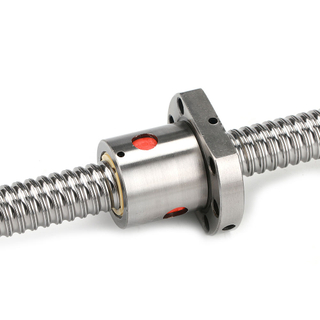 cold rolled 32mm diameter ball screw rotating nut 3205 SFU3205 length 500mm for CNC