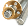 8mm lead trapezoidal screw 2mm lead one start Tr8x2 with brass nut