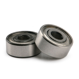 Inch R series 1/8" miniature ball bearing stainless steel metal shiled 3.175*9.525*3.969mm SR2ZZ