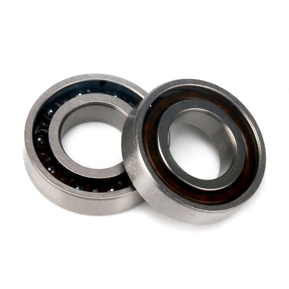 8*14*4mm open type nylon cage Si3N4 balls hybrid ceramic ball bearing MR148