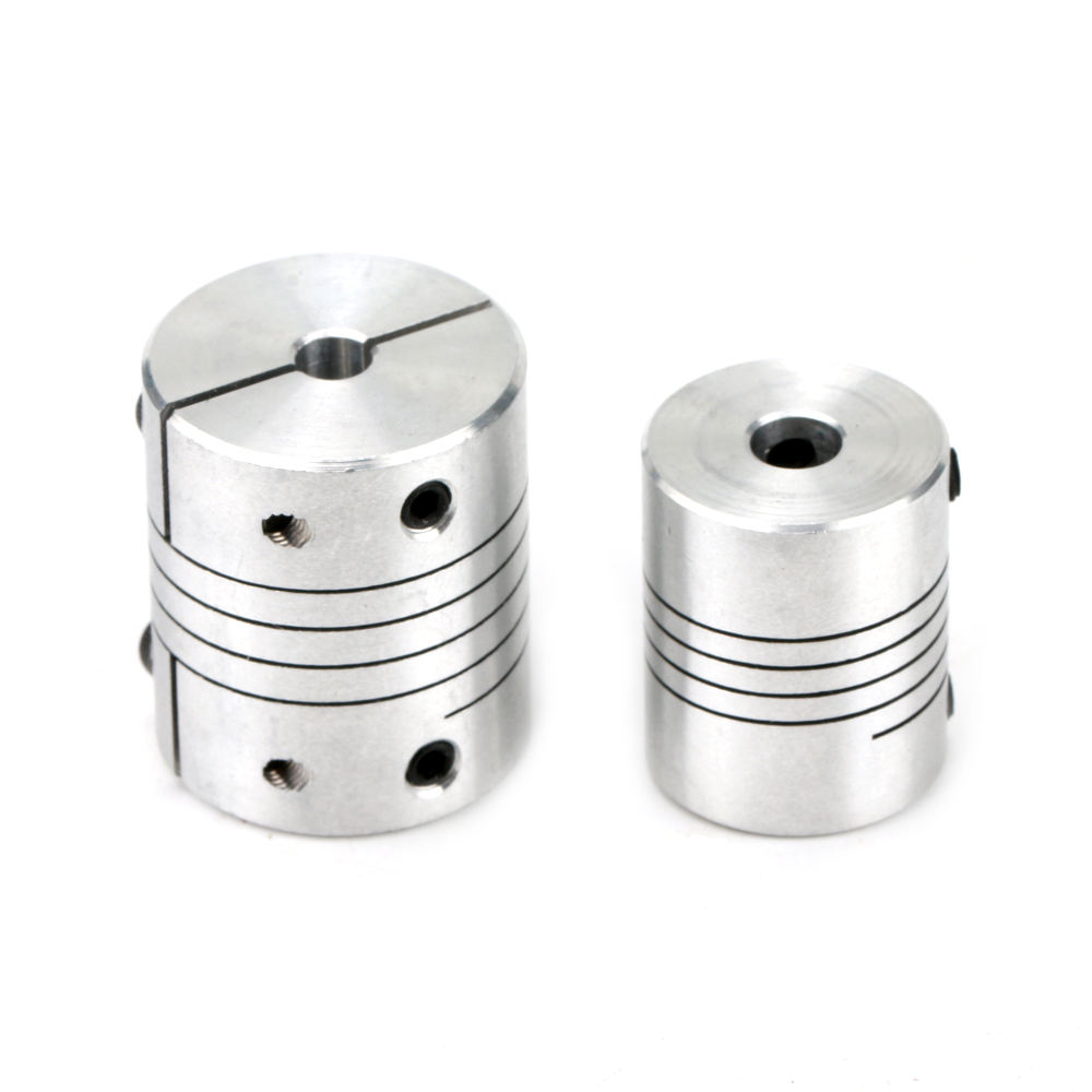 OD20 L25 2025 1825 1520 Aluminum alloy Flexible motor screw shaft coupler coupling 4mm 5mm 6mm 6.35mm 8mm